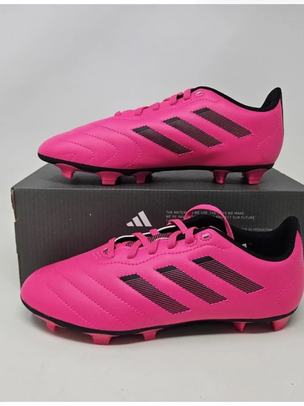 Adidas Goletto 8 FG J 'Team Shock Pink' Soccer Cleat / Youth Size 5.5 $15